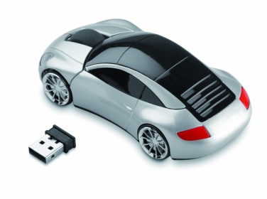 Logotrade promotional item image of: Wireless mouse in car shape
